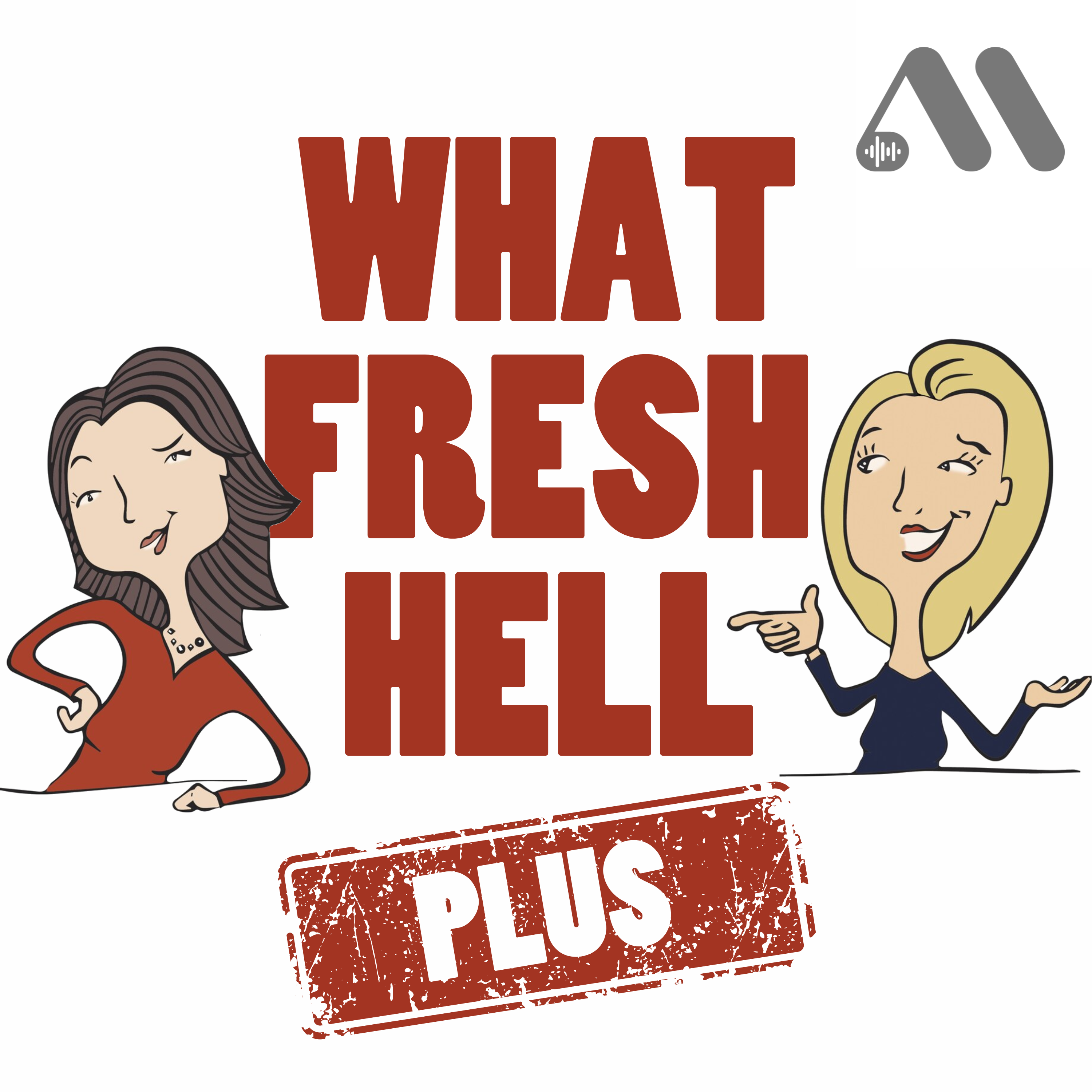 What Fresh Hell+ logo