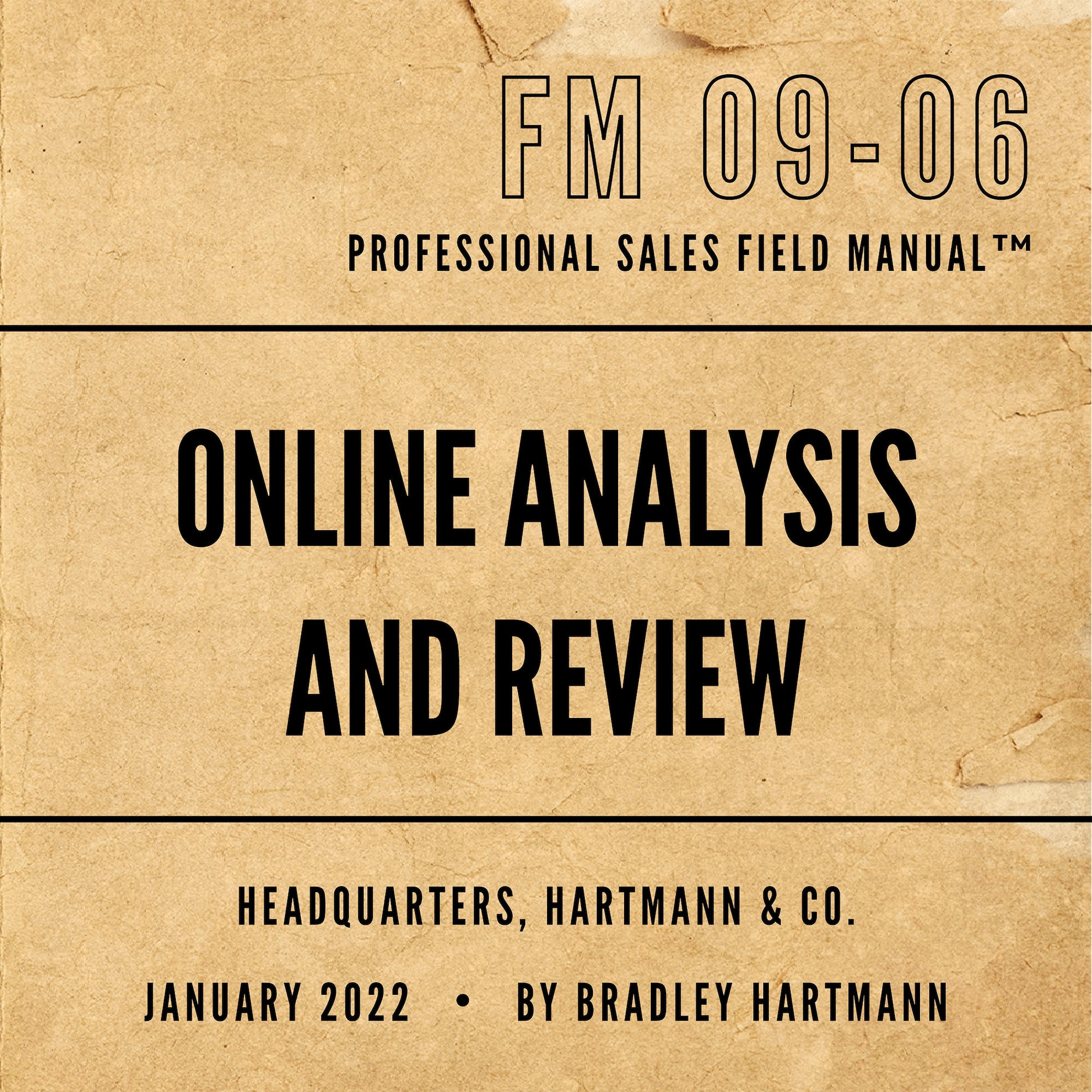image for Professional Sales Field Manual: Online Analysis and Review Audiobook